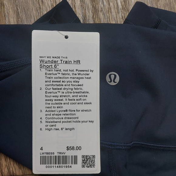 Lululemon Wunder Train High-Rise Short 6" - Picture 6 of 6